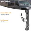 NPAUTO Front Right Passenger Side Power Window Regulator with Motor Replacement for Fiat 500 2012 2013 2014 2015 2016 2017 2018 2019, 751-649