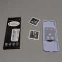 SiHPuoy 2 Pack Camera Lens Protector for iPhone 17 Pro Max Accessories, Metal Aluminum Alloy Tempered Glass Camera Protector, [Military Grade Shatterproof] [Case Friendly]-Black