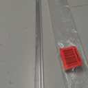 AmazerBath 3 PCS Shower Door Bottom Seal for 3/8 Inch Glass - (15.75 Inches x 3), 3 Section Segmented Shower Installation Kit Frameless Glass Door Seal Strip