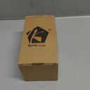 Kevin Textile Pack of 2, Star Faux Linen Decorative Square Throw Pillow Covers Set Cushion Case for Sofa Bedroom Car, 20x20 Inch, Honey Yellow