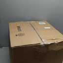 HIGOGOGO Pouf Ottoman Stuffed Round Modern Foam Filled Foot Rest Poufs for Living Room Chair Decorative 20 X 15 Inches Boho Relax Stool for Wedding Christmas Party, Black