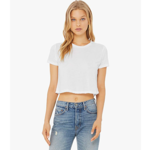 Women’s Flowy Bella Crop Tee L