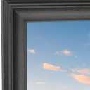 19x28 inch Picture Frame Solid Wood Black,Suitable for Panoramic Photo Frame, Posters,Painting,Group Photo,Puzzle (A23B1928)
