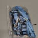 rabbitgoo Cat Harness and Leash for Walking, Escape Proof Soft Adjustable Vest Harnesses for Cats, Easy Control Breathable Reflective Strips Jacket, Light Blue, S