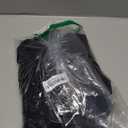 Kaximil Women's Square Neck Ruffle Hem Mini Dress Ruched Waist Long Sleeve Corset Short Party Dresses (Medium, Black)