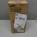 TAILI Shower Caddy Suction Cup 2 Pack with Hooks & Soap holder, Heavy Duty Shower Organizer for Bathroom, No Drilling Bathroom Organizer with Large Capacity, Black Metal Storage Basket