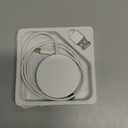 MagSafe Charger Magnetic Wireless iPhone Charge Compatible with iPhone 17 Pro Max Air 16 15 14 Pro Max Plus 13 12 Pro Max & AirPods 4 3 2 Pro - Charging Pad Dock for Travel Home Office (White)