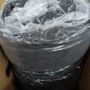 8 Inches Futon Mattress Full Size, Extra Thick Futons Sofa Couch Bed Japanese Foldable Floor Mattress for Adults, Folding Mattres Shredded Foam Filling (Frame Not Included), Black