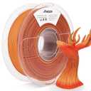 AMOLEN 3D Printing Filament Light Wooden Rainbow Color Change Printer Filament PLA 1KG Spool 1.75mm Red Cedar Maple/Chestnut/Oak/Candlelight 1KG/2.2lb Fit Most FDM and Printer Pen
