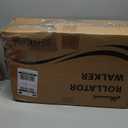 Rollator Walker for Seniors, Lightweight Foldable All Terrain Rolling Walker with seat, Aluminum Walkers with 8 inch Rubber Wheels, Handles and Backrest for Seniors and Adult (Red)