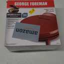 George Foreman Electric Quesadilla Maker, Red, GFQ001 10 Inch Red