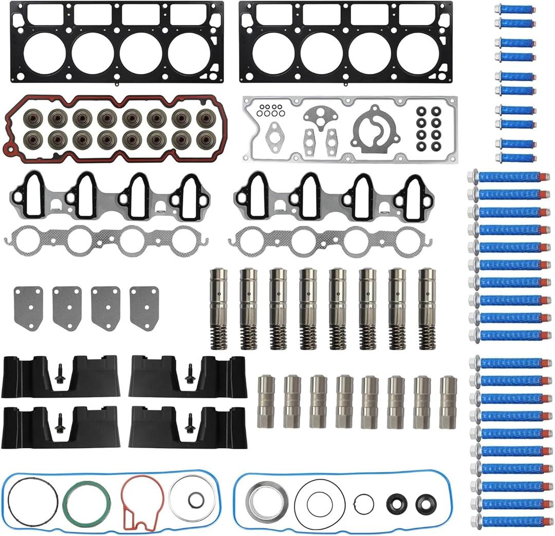 AFM Lifters Kit with Head Gaskets & Bolts Fits for Silverado 1500 Suburban Tahoe GMC Sierra Yukon 5.3L 2007-2013