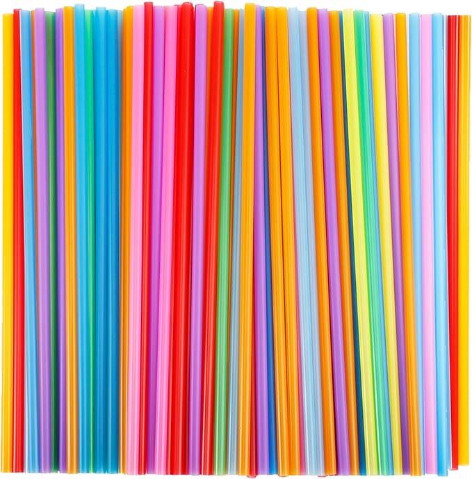 AMERICANA PARTY STRAWS 500PCS, 4PK