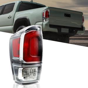 Tail Light Housing Compatible with 2020 2021 Toyota Tacoma Pickup Factory Style Rear Taillight Brake Lamp (Left Driver Side)