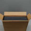 Cardinal Economy 3 Ring Binder, 1 Inch, Presentation View, Black, Holds 225 Sheets, Nonstick, PVC Free, 4 Pack of Binders (79512)