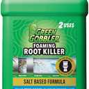 Green Gobbler, FOAMING Root Killer | Kills Tree Roots in Pipes & Sewer Lines | Contains No Copper Sulfate | Safe for Pipes and Septic - 2 USES, 4 LBS