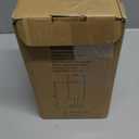 Small Table Lamp for Bedroom, Nightstand Lamp Linen Lampshade Bedroom Wood Base Small Bedside Lamp for Night Stands, Desk Lamps for Reading Living Room, Office (LED Bulb Included) (Black-Walnut Wood)