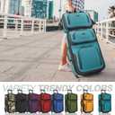 U.S. Traveler Rio Lightweight Softside Rolling Carry-on Suitcase, 2-Wheel Set, Teal