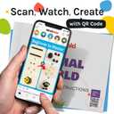 Air Dry Clay Kit  Make 18 Animals with Tools & Video Tutorials  DIY Modeling Set for Kids  3 Learning Levels  Non-Toxic, No-Bake  MindMold Gift for Ages 5+