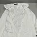 J.VER Womens Dress Shirts Long Sleeve Button Down Shirt Wrinkle-Free Business Casual Blouse Office Work Tops (Small, White)