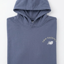 New Balance Boys Graphic Hoodie – Premium Comfy Cotton Blended Fleece Pullover Sweatshirt, Large