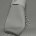 Nefeeko Collapsible Water Bottle, BPA Free 26oz Foldable Water Bottle for Travel Sports, Leak-Proof Spill-Proof Portable Water Bottles with Carabiner, Lightweight (Gray)