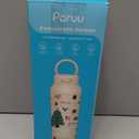 Paruu Portable Bottle Warmer for Travel, EasyClean Wide Mouth, Portable Milk Warmer with Fast Heating for Night Feeding, 7Temp Control, Large 12oz Capacity, Christmas Limited Edition, Beige