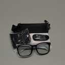 EYLRIM Square Frame Clear Lens Glasses Non Prescription Eyeglasses