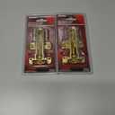 Hardware Essentials 851213 Security Guards Brass, 2 Pack 