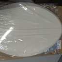 Bemis 1500EC 390 Lift-Off Wood Elongated Toilet Seat, Cotton White (Pack of 1)