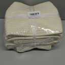 OIAHOMY Small Storage Baskets for Organizing,Closet Cube Shelf Storage, 9.89.87.1, Woven Cotton Rope Gift Baskets for Nursery,Cute Dog Toy bins, Round 3 Packs, White