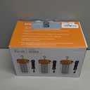 LED Temporary Work Light 100W 15000Lm 5000K Daylight White High Bay led Construction Light with Hook Portable Linkable Durable LED Job Site Lighting for Damp Location Indoor Outdoor Area Lighting