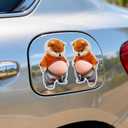 3 x 3D Cute Animal Belly Soft Silicone Bumper Pad for Phone,Laptop,Door,Cabinet | Fun 3D silicone pads (2 of each)! Silent shock-absorbing bumpers for doors, cabinets, fridges, phones & laptops.