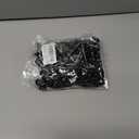 2 x 50Pcs Nylon Universal Cable Tie Buckle,Heavy Duty Self-Locking Zip Ties Holder,Multipurpose Plastic Cable Ties Tool,UV-Resistant Fasteners for Car Fender Trunk Repair,Home&Car Daily Repair