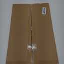 2 Pack Large Dog Door Replacement Flaps with Metal Bracket and Screws, Compatible with Petsafe Freedom Doggie Doors, PAC11-11039 10 1/8" X 16 7/8" Magnetic Closure (Smoky Translucent)