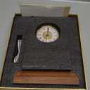 60th Birthday Clock Gifts for Women and Men Gift for 60 Year Old Mom, Dad, Grandma, or Grandpa with Wooden LED Light Base Birthday Present Ideas for Her or Him with Gift Box Battery Not Included