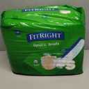 FitRight Adult Diapers, Ultra Heavy Absorbency, S (Waist Size 20in-32in), 20 Count, OptiFit Incontinence Briefs for Men and Women, Disposable, Moisture-Wicking, Leak Protection, S