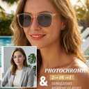 Reading Glasses for Women Men 3 Pack Blue Light Blocking Photochromic Lens Readers UV Ray Filter Sun Readers