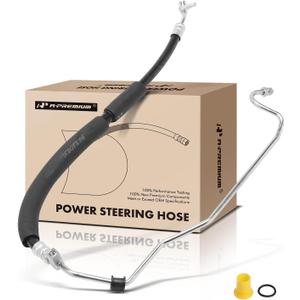 A-Premium Power Steering Pressure Hose Line Assembly Compatible with Honda Accord 2003-2007 & Acura TSX 2004-2008, 2.4L, with O-ring, Pump To Rack