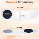 Slide Transfer Board with Disc,Sliding Board for from Wheelchair to Bed/Car,Anti-Slip Pad Make Transfers Easier & Safer,Heavy-Duty Sliding Board for Patient Senior, Reach More, Move Easier