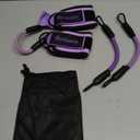 Ayombo Ankle Resistance Bands with Cuffs, Home Gym Workout Equipment, Lifting Glute Butt Exercise Equipment for Women, Ankle Weights Fitness Set, Leg Booty Equipment for Training Perfect Body Shape (1-Purple)