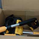 Cordless Snow Shovel Compatible with DeWalt 20V MAX Battery (Tool Only), 11" Lightweight Electric Snow Blower with 20FT Max Throw & Adjustable Handle, Snow Thrower for Driveway, Deck, Patio & Steps (Black+Yellow)