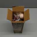 CISDUEO 2 Pcs Artificial Fall Flowers Bouquets Fall Fake Flowers Silk Roses Marigolds Autumn Flower Arrangement Fall Florals Stems for Bridal Thanksgiving Party Table Centerpiece Home Decor Burgundy (Burgundy, Brown, and White)