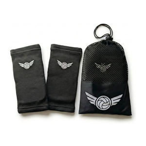 Volleyball Elbow Pads with Breathable Mesh Carry Bag – Impact Absorbing Compression Sleeves for Youth & Teen Girls – Protective Arm Guards for Digging & Diving