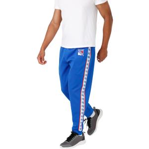 FOCO Men's NHL Team Color Stripe Logo Track Suit Pants (Medium)