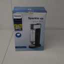 Philips Soda Streaming Machine, Stainless Sparkling Water Maker Easy Install with Quick Twist 1L PET Carbonating Bottle, Soda Maker Compatible with 60L CO2 Carbonator (NOT Included), ADD4902BKOQ/37 (1Pack-No Cylinder, Black)