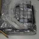 PXRACK Under Sink Organizer, Adjustable Height, 2 Tier Pull Out Under Cabinet Organizer, Slide Out Thickened Metal Under Sink Storage for Kitchen Bathroom Laundry Pantry Cabinet, Black, Large2Pack