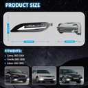 LED Fog Lights with DRL and Dynamic Turn Signal for Toyota Camry 2002-2004/ Corolla 2005-2008/ Solara 2002-2003, Fog Lamp Assembly Replacement with Start-up Animation, 1 Pair