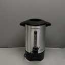 Hamilton Beach 45 Cup Coffee Urn and Hot Beverage Dispenser, Silver (40519)