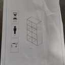 Furinno Cubicle Open Back Decorative Cube Storage Organizer, 8-Cube, Light Grey